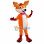 Orange Guide Kangaroo Mascot Costume