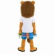 The Well-behaved Little Lion Mascot Costume The Well-behaved Little Lion Mascot Costume