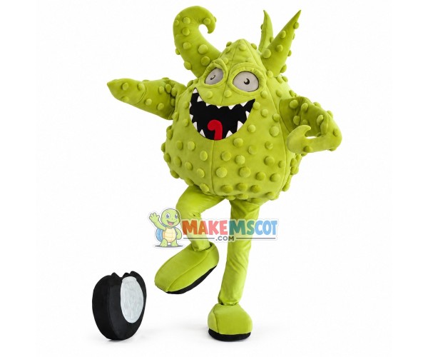 Disgusting Bump Monster With Tentacles Mascot Costume Disgusting Bump Monster With Tentacles Mascot Costume