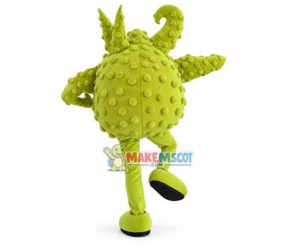 Disgusting Bump Monster With Tentacles Mascot Costume Disgusting Bump Monster With Tentacles Mascot Costume