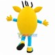 The Flat Doll With Ears Cartoon Mascot Costume The Flat Doll With Ears Cartoon Mascot Costume
