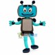 Old Television With Receiver Mascot Costume Old Television With Receiver Mascot Costume