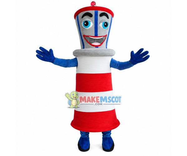 The High Signal Receiving Tower Mascot Costume The High Signal Receiving Tower Mascot Costume
