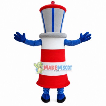 The High Signal Receiving Tower Mascot Costume The High Signal Receiving Tower Mascot Costume