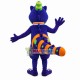 Little Purple Dinosaur With Parrot Beak Mascot Costume Little Purple Dinosaur With Parrot Beak Mascot Costume