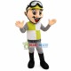 Chief Architect In The Jacket Mascot Costume