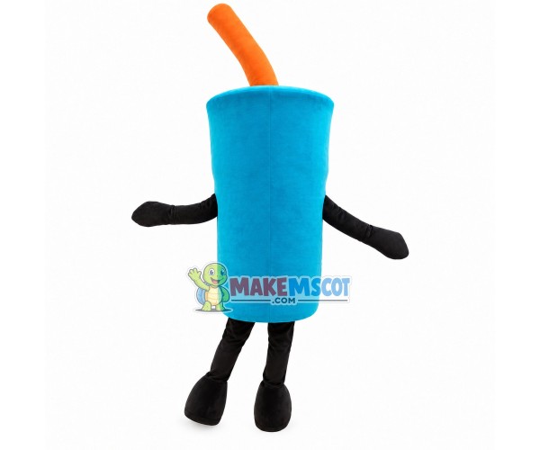 Convenient Juice Straw Cup Mascot Costume Convenient Juice Straw Cup Mascot Costume