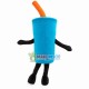 Convenient Juice Straw Cup Mascot Costume Convenient Juice Straw Cup Mascot Costume