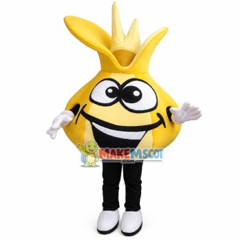 Funny Cartoon Sprouted Garlic Mascot Costume