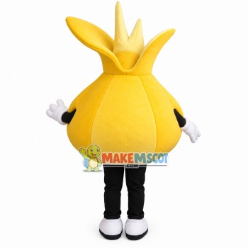 Funny Cartoon Sprouted Garlic Mascot Costume