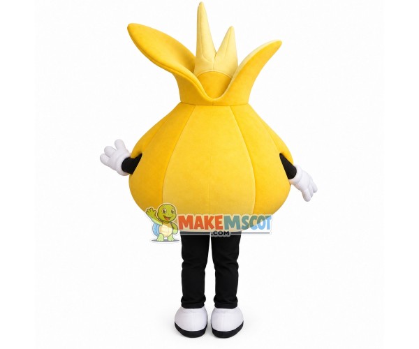Funny Cartoon Sprouted Garlic Mascot Costume