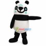 Mini Panda With Mint Green Blush Mascot Costume