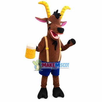 The Gossip Antelope of Beer House Mascot Costume The Gossip Antelope of Beer House Mascot Costume