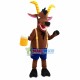 The Gossip Antelope of Beer House Mascot Costume The Gossip Antelope of Beer House Mascot Costume