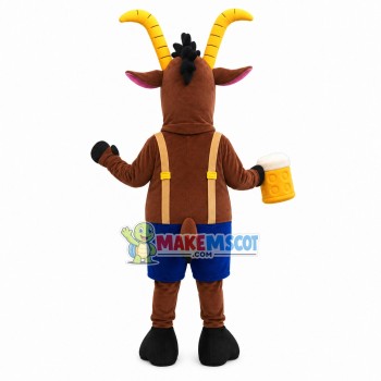 The Gossip Antelope of Beer House Mascot Costume The Gossip Antelope of Beer House Mascot Costume