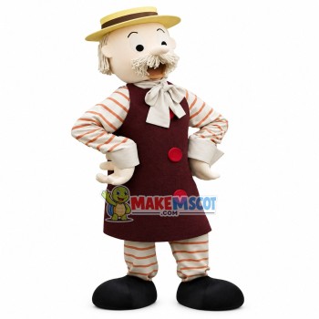 Muppet of Experienced Old Tailor Mascot Costume