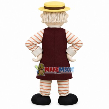 Muppet of Experienced Old Tailor Mascot Costume Muppet of Experienced Old Tailor Mascot Costume
