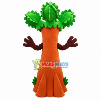 Fruity Tree With Thick Heel Mascot Costume Fruity Tree With Thick Heel Mascot Costume