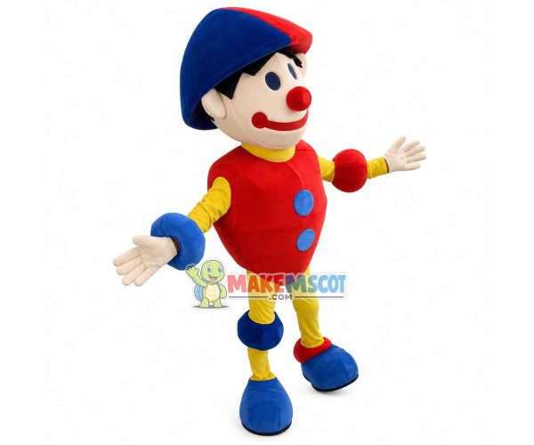Interesting the Ring Clown Puppet Mascot Costume Interesting the Ring Clown Puppet Mascot Costume