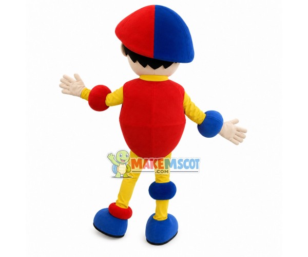 Interesting the Ring Clown Puppet Mascot Costume Interesting the Ring Clown Puppet Mascot Costume