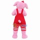 The Secretly Happy Weightlifter Pig Mascot Costume