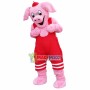 The Secretly Happy Weightlifter Pig Mascot Costume