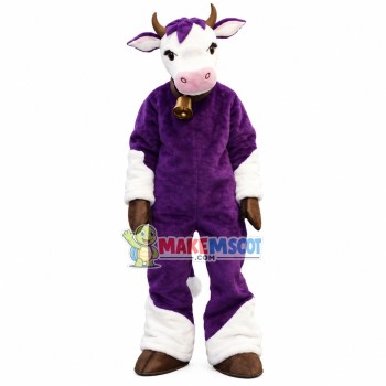 Purple Cow of Milk Chocolate Mascot Costume