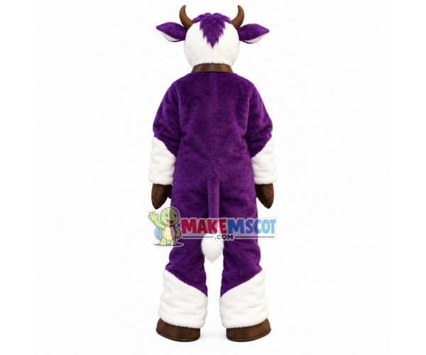 Purple Cow of Milk Chocolate Mascot Costume