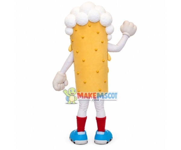 Tempting Butter Bread Stick Mascot Costume Tempting Butter Bread Stick Mascot Costume