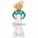 Extroverted Adolescent Blonde Teenager Mascot Costume Extroverted Adolescent Blonde Teenager Mascot Costume