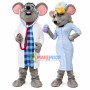 Professional Mouse Doctor of Clinic Mascot Costume