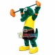 The Powerful Weightlifter Crocodile Mascot Costume
