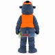 The Confident Skier Hippo Mascot Costume The Confident Skier Hippo Mascot Costume