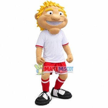 Excited Fan of The World Cup Mascot Costume