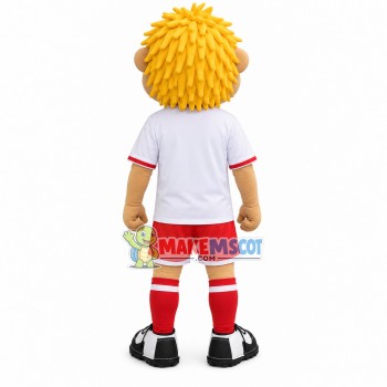 Excited Fan of The World Cup Mascot Costume Excited Fan of The World Cup Mascot Costume