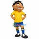 Excited Fan of The World Cup Mascot Costume Excited Fan of The World Cup Mascot Costume