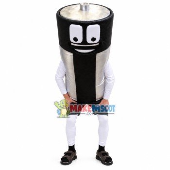 Enlarged Version of The Battery Mascot Costume Enlarged Version of The Battery Mascot Costume