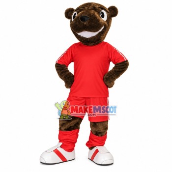 University Sports Minister Bear Mascot Costume University Sports Minister Bear Mascot Costume
