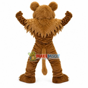 Manic The Brown Furry Tiger Mascot Costume Manic The Brown Furry Tiger Mascot Costume