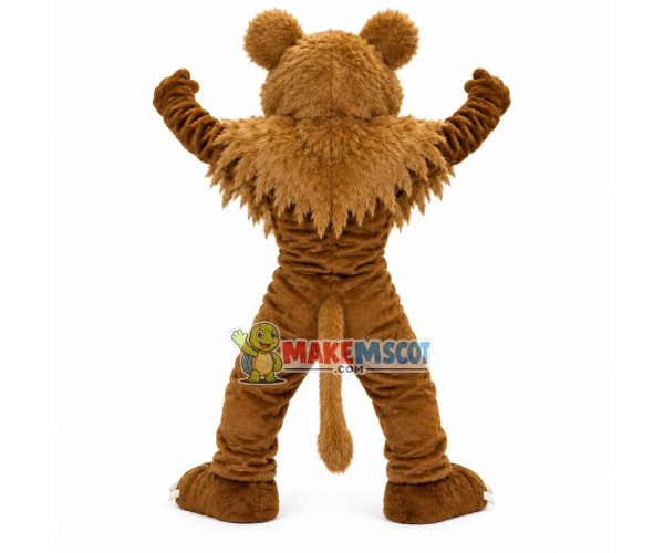 Manic The Brown Furry Tiger Mascot Costume Manic The Brown Furry Tiger Mascot Costume