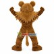 Manic The Brown Furry Tiger Mascot Costume Manic The Brown Furry Tiger Mascot Costume