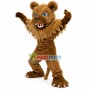 Manic The Brown Furry Tiger Mascot Costume