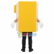 Yellow Hard-shell Memo Pad Mascot Costume Yellow Hard-shell Memo Pad Mascot Costume
