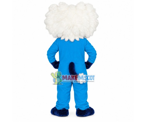 Honest Blue Lion of Freight Department Mascot Costume