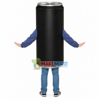 Can of Cocaine Energy Drink Mascot Costume Can of Cocaine Energy Drink Mascot Costume