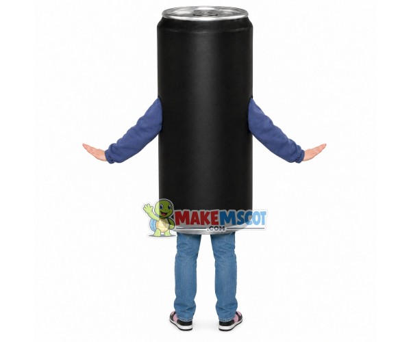 Can of Cocaine Energy Drink Mascot Costume Can of Cocaine Energy Drink Mascot Costume