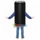 Can of Cocaine Energy Drink Mascot Costume Can of Cocaine Energy Drink Mascot Costume