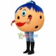 Clownish Cartoon Sexy Bowling Ball Mascot Costume Clownish Cartoon Sexy Bowling Ball Mascot Costume