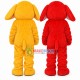 The Plush Elephant Playing Around Mascot Costume The Plush Elephant Playing Around Mascot Costume