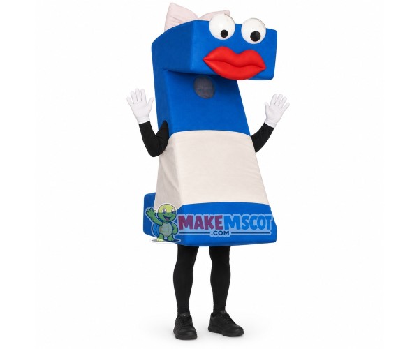Funny Z-shaped Red Lips Doll Mascot Costume Funny Z-shaped Red Lips Doll Mascot Costume